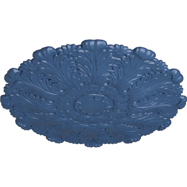 Durham Ceiling Medallion (Fits Canopies Up To 4 1/4), Hand-Painted Americana, 31OD X 1 1/2P